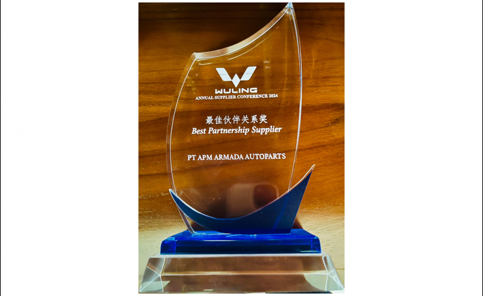 Award from Wuling for 